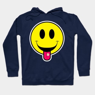 Acid Trip Smiley Face Hoodie